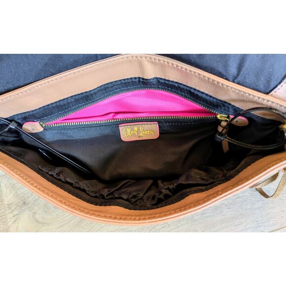 NEW Elliot Lucca Fringed Leather Crossbody Bag Brown Melaya Bali Western Cowgirl - Picture 10 of 12